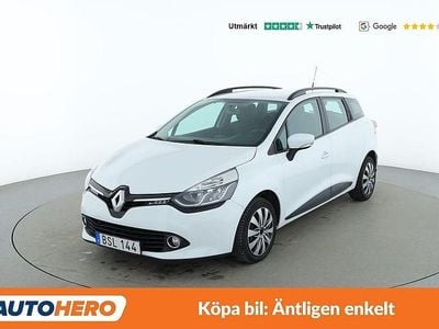 Begagnad Renault Clio GrandTour Zen 90 HK (66 kW) 2016 Vit Kombi
