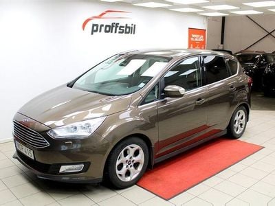 Brun Begagnad 2016 Ford C-MAX Titanium Minibuss | 69 500 kr (Marknadspris)