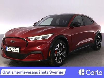 Röd Begagnad 2021 Ford Mustang Mach-E SUV | 331 900 kr (Bra pris)