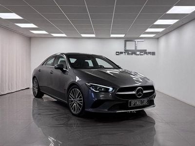 Begagnad Mercedes CLA200 163 HK (119 kW) 2020 Grå met. Sportkupé