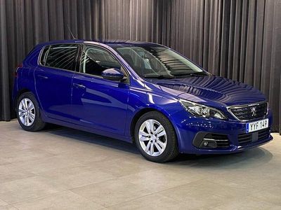 Blå Begagnad 2018 Peugeot 308 Active Halvkombi | 129 500 kr (Lite dyr)