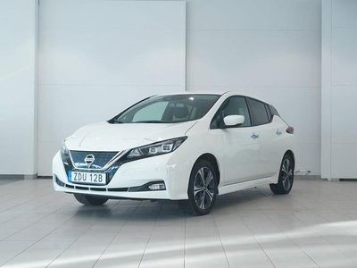 Vit Begagnad 2021 Nissan Leaf N-Connecta Halvkombi | 219 900 kr (Marknadspris)