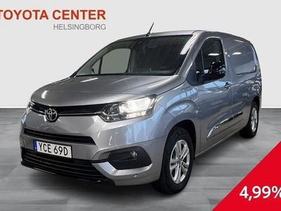 Silver Begagnad 2023 Toyota Proace City City Minibuss | 329 900 kr (Marknadspris)