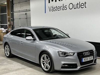 Florettsilver met Begagnad 2016 Audi A5 Sportback S-Line Halvkombi | 199 000 kr (Marknadspris)