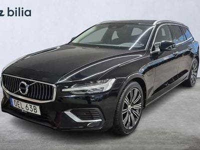 Svart Begagnad 2021 Volvo V60 Inscription Kombi | 319 000 kr (Bra pris)