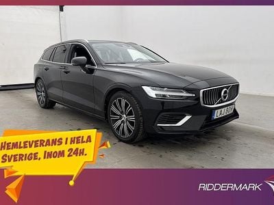 Svart Begagnad 2021 Volvo V60 Kombi | 289 800 kr (Marknadspris)