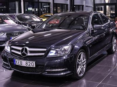 Begagnad Mercedes C220 Style 170 HK (125 kW) 2011 Svart Sportkupé