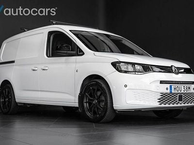 Vit Begagnad 2021 VW Caddy Maxi SE Minibuss | 348 750 kr (Lite dyr)