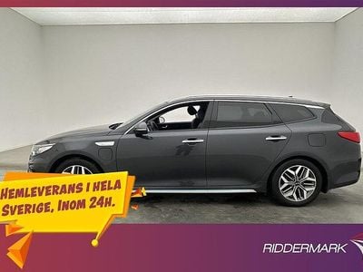 Grå Begagnad 2020 Kia Optima Hybrid Sport Sedan | 194 800 kr (Marknadspris)