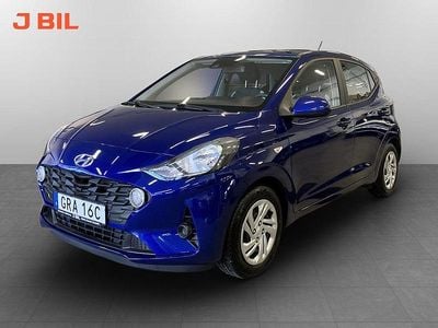 Begagnad Hyundai i10 Essential 67 HK (49 kW) 2023 Blå Halvkombi