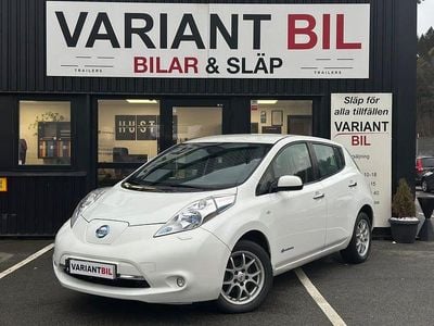 Vit Begagnad 2014 Nissan Leaf Halvkombi | 59 700 kr (Marknadspris)