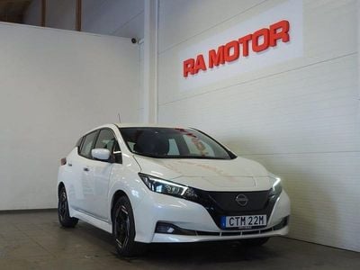 Vit Begagnad 2022 Nissan Leaf Acenta Halvkombi | 159 800 kr (Bra pris)