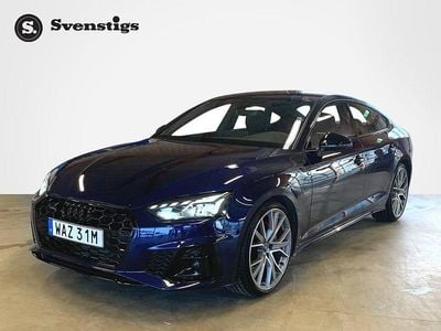 Begagnad Audi A5 Sportback S-Line 265 HK (194 kW) 2023 Blå Halvkombi