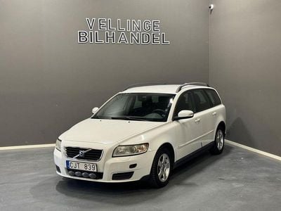 Vit Begagnad 2008 Volvo V50 Kombi | 34 900 kr (Bra pris)