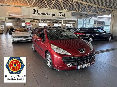 Röd Begagnad 2007 Peugeot 207 CC Cab | 47 900 kr (Lite dyr)