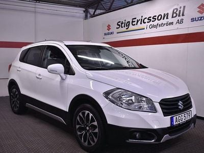 Begagnad Suzuki SX4 S-Cross Exclusive 120 HK (88 kW) 2014 Vit