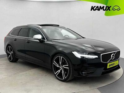 begagnad Volvo V90 T6 AWD R-design Pano B&W HuD Se SPEC! 320Hk