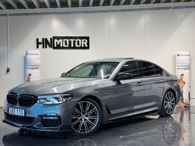 Begagnad BMW 530 M Sport 266 HK (195 kW) 2017 Blå Sedan