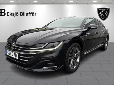 Svart Begagnad 2022 VW Arteon R-line Kombi | 279 500 kr (Bra pris)