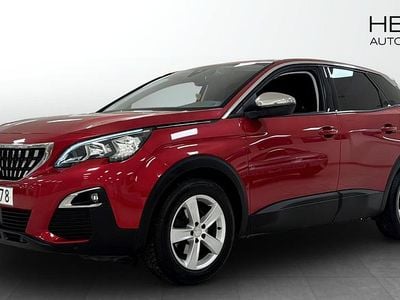 Röd Begagnad 2017 Peugeot 3008 Active SUV | 130 000 kr (Marknadspris)