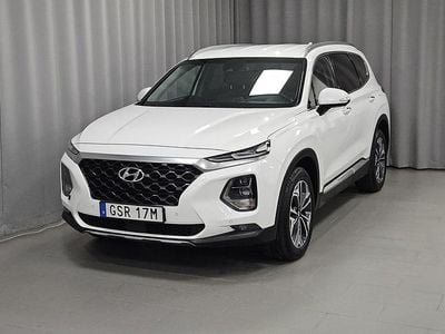 Begagnad Hyundai Santa Fe 203 HK (149 kW) 2020 Vit SUV