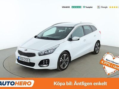 Vit Begagnad 2017 Kia Ceed Sportswagon GT-Line Kombi | 106 000 kr (Marknadspris)