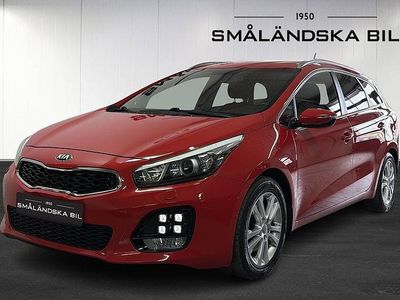 Begagnad Kia Ceed Sportswagon GT-Line 136 HK (100 kW) 2015 Röd Kombi