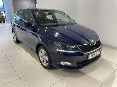 Begagnad Skoda Fabia Style 110 HK (80 kW) 2018 Blå