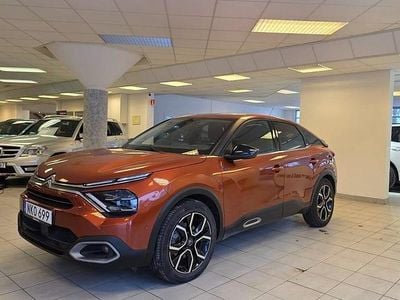 Begagnad Citroën e-C4 Shine 100 kW (136 HK) 2022 Orange Halvkombi