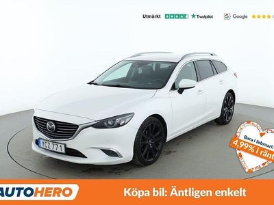 Begagnad Mazda 6 177 HK (130 kW) 2015 Vit Kombi