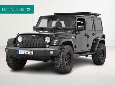 Svart Begagnad 2017 Jeep Wrangler Unlimited SUV | 409 900 kr