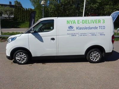 Vit Begagnad 2022 Maxus eDeliver 3 Van | 259 900 kr (Dyr)