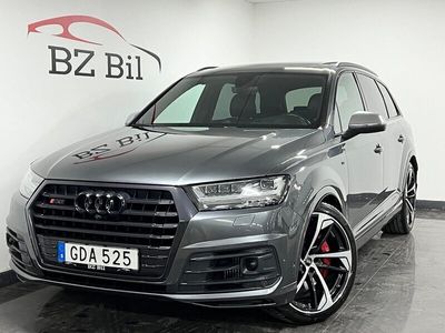 begagnad Audi SQ7 4.0 TDI V8 Q Eu6/HUD/Pano/Värm/7-Sits/360°/Sv-såld