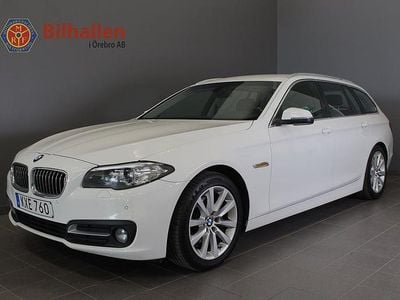 Vit Begagnad 2015 BMW 520 Sport Line Kombi | 139 900 kr (Marknadspris)