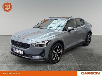 Begagnad Polestar 2 Long Range Dual motor 309 kW (421 HK) 2020 Grå Halvkombi