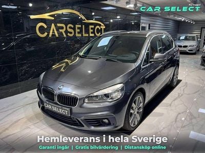 Begagnad BMW 220 Active Tourer 193 HK (141 kW) 2015 Grå Minibuss