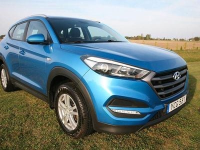 Ljusblå (blå) Begagnad 2017 Hyundai Tucson Select SUV | 139 000 kr (Lite dyr)