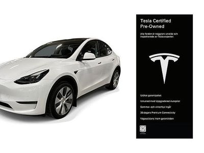 Vit Begagnad 2022 Tesla Model Y Long Range AWD SUV | 359 200 kr (Marknadspris)