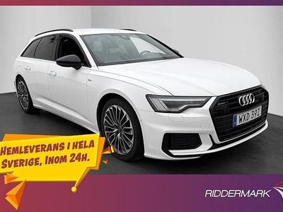 Vit Begagnad 2021 Audi A6 S-Line Kombi | 349 800 kr (Bra pris)