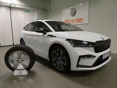 Vit Begagnad 2022 Skoda Enyaq iV SportLine SUV | 359 900 kr (Lite dyr)