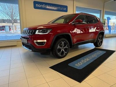 Röd Begagnad 2019 Jeep Compass Limited SUV | 199 900 kr (Marknadspris)