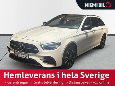 Vit Begagnad 2022 Mercedes E300 AMG line Kombi | 499 900 kr (Marknadspris)
