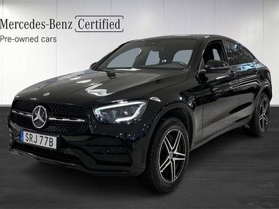 Begagnad Mercedes GLC300e 2023 Svart Sportkupé