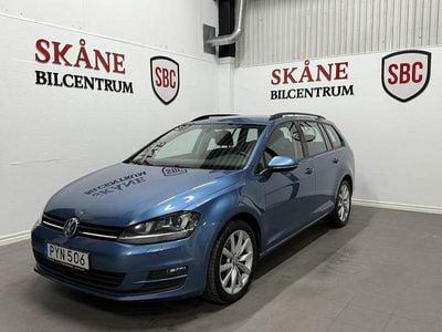 Blå Begagnad 2015 VW Golf VII Kombi | 89 900 kr (Bra pris)