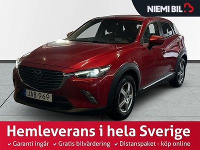 Begagnad Mazda CX-3 Optimum 150 HK (110 kW) 2015 Röd SUV