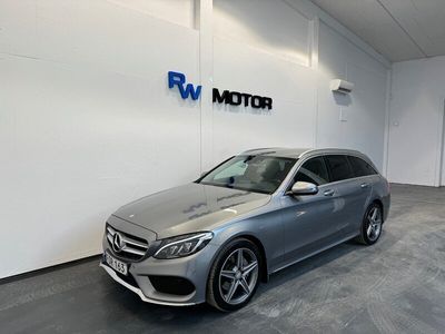 begagnad Mercedes C220 4M 170hk AMG Drag D-värm Burmester B-Kam