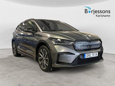 Begagnad Skoda Enyaq iV SportLine 213 kW (290 HK) 2024 Grå SUV