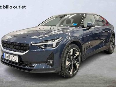 Begagnad Polestar 2 Long Range Single Motor 219 kW (299 HK) 2023 Blå Halvkombi