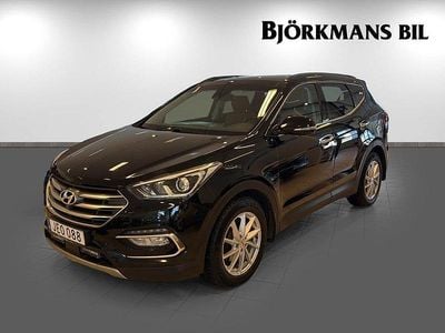 Svart Begagnad 2015 Hyundai Santa Fe SUV | 169 900 kr (Lite dyr)