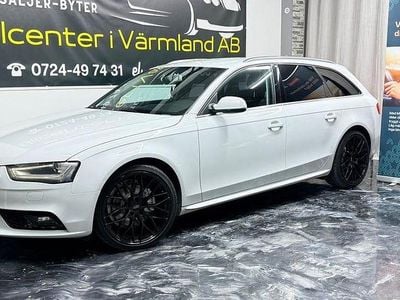 Begagnad Audi A4 150 HK (110 kW) 2013 Vit Kombi